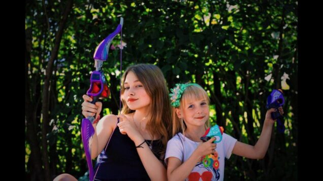 NERFные Игры с Маленькой Мелочью :))